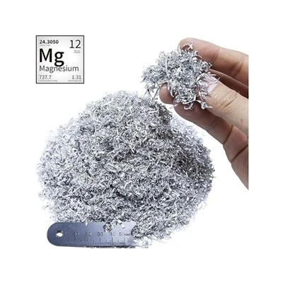 Product Specification Grade Industrial Grade Usage/Application Industrial Packaging Type Bag Packaging Size 25kg Chemical Formula Mg+2 CAS Number 7439-95-4 Purity 99% Molar Mass 24.305 G/mol Formula Mg Product Description Matching Up With The Ever Increasing Requirements Of The Customers, We Are Engaged in Providing Magnesium Turnings.